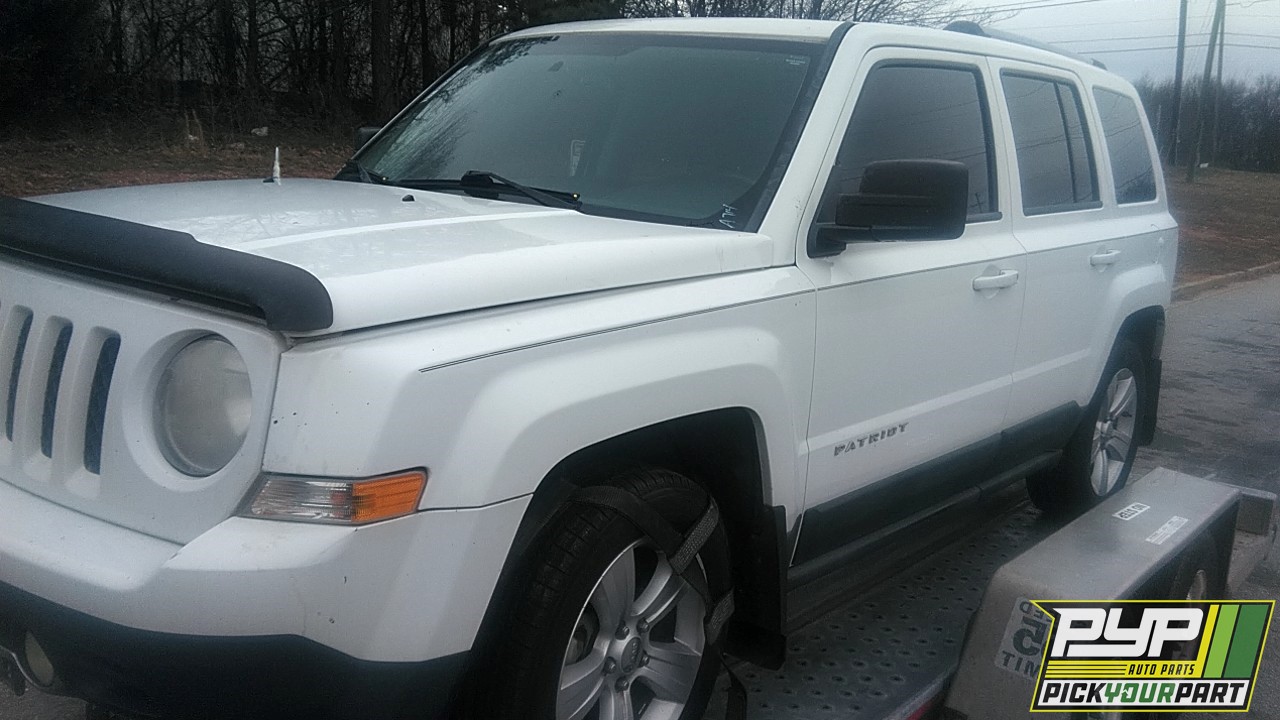 2011 JEEP PATRIOT partes disponibles