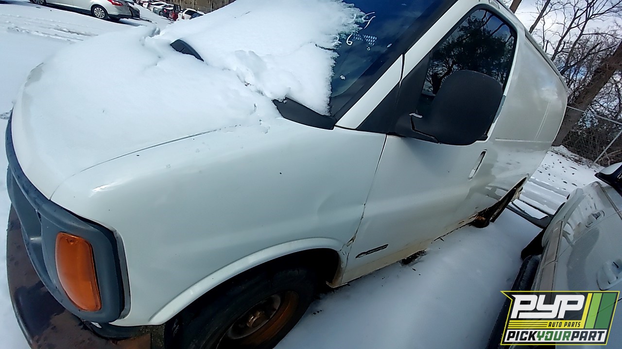 2001 CHEVROLET EXPRESS 1500 available for parts