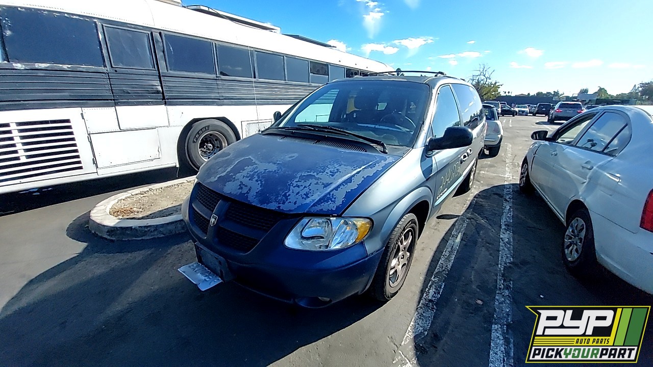 2001 DODGE GRAND CARAVAN partes disponibles