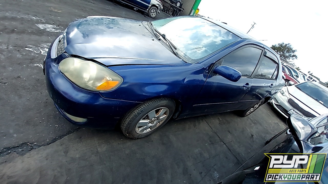 2006 TOYOTA COROLLA available for parts