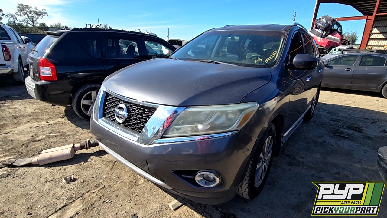 2013 NISSAN PATHFINDER partes disponibles