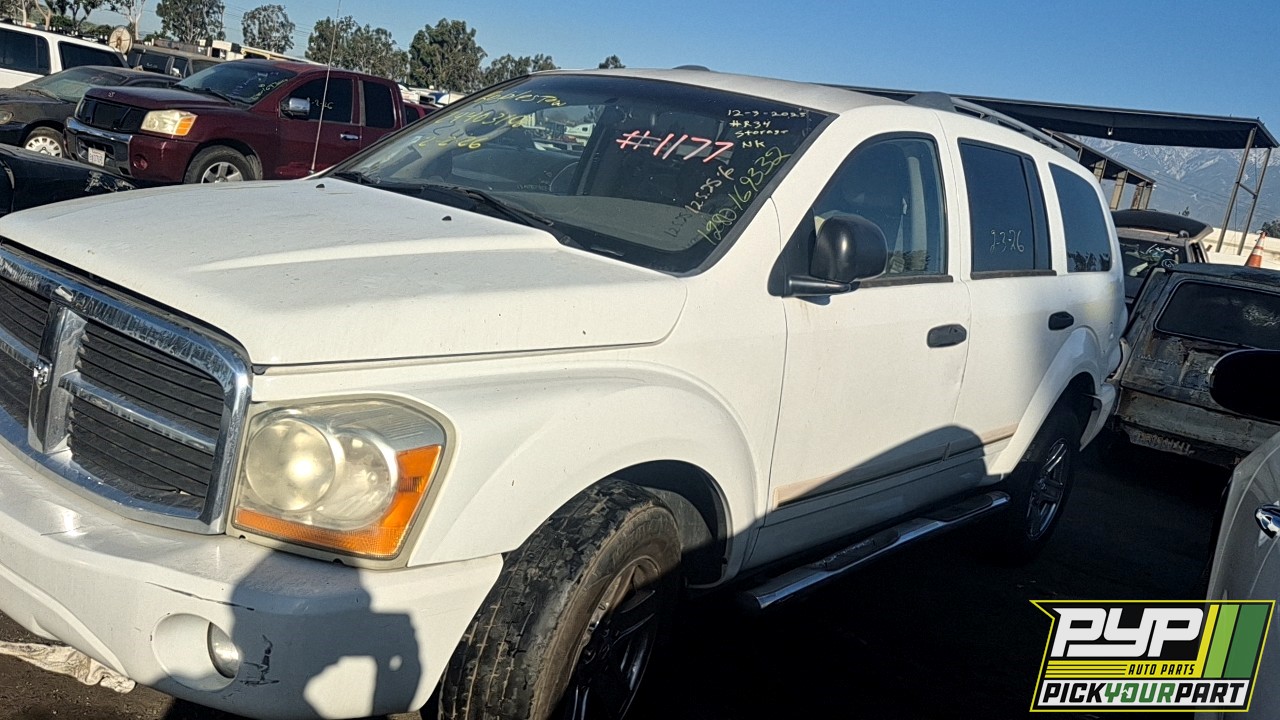 2006 DODGE DURANGO partes disponibles