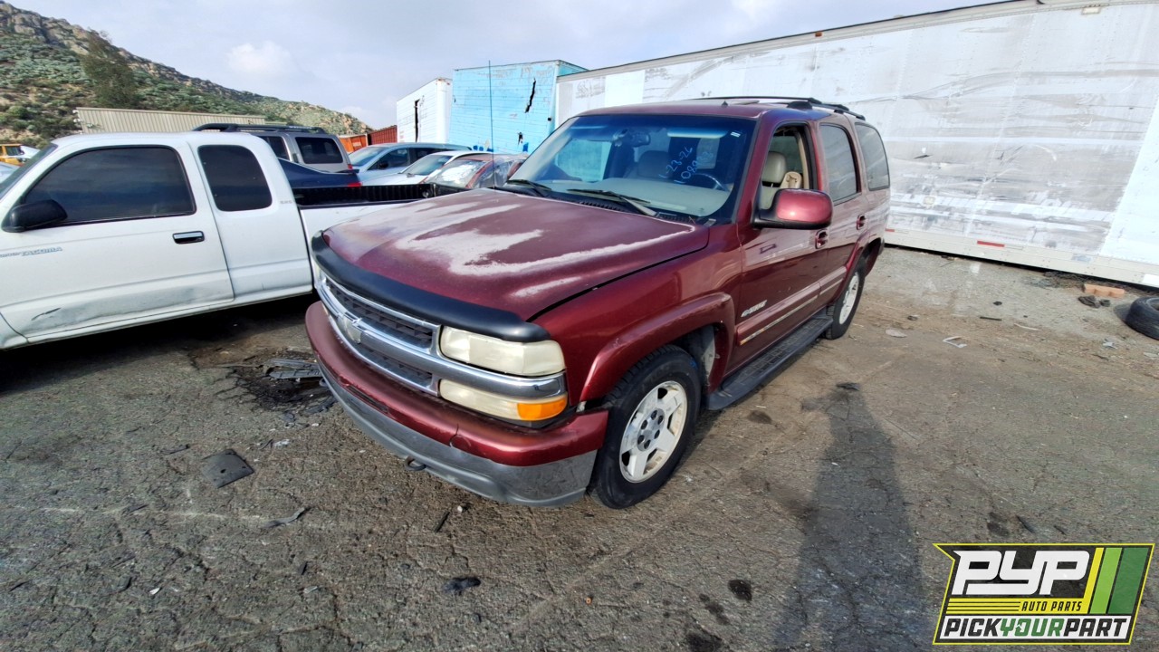 2002 CHEVROLET TAHOE available for parts