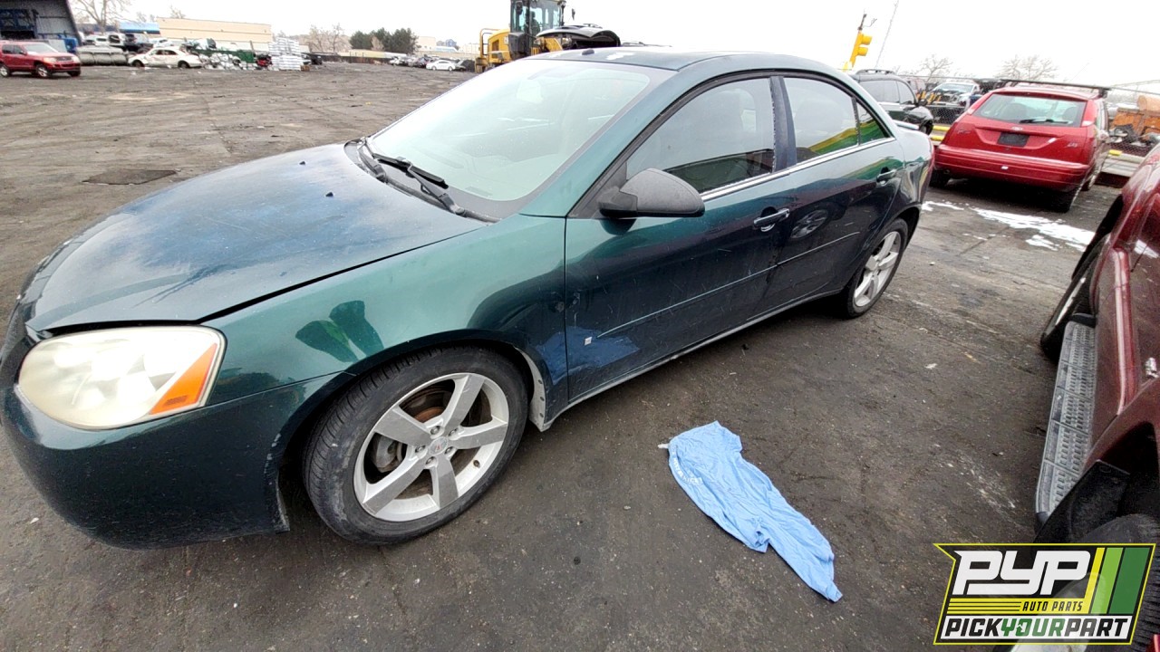 2007 PONTIAC G6 partes disponibles