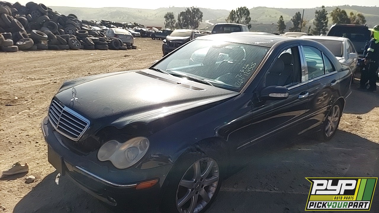 2004 MERCEDES-BENZ C230 available for parts