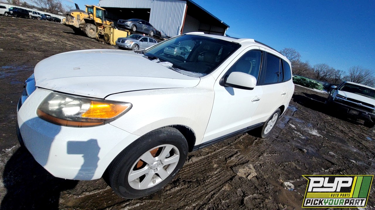 2008 HYUNDAI SANTA FE partes disponibles