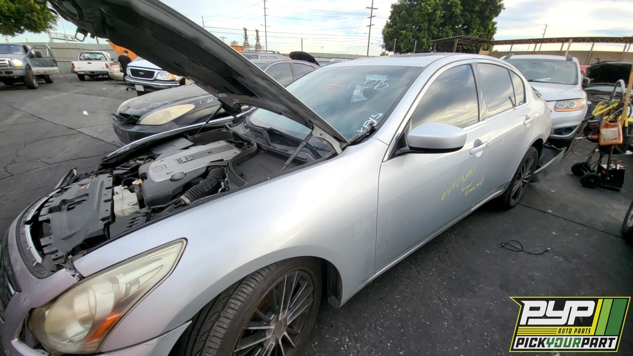 2013 INFINITI G37 partes disponibles
