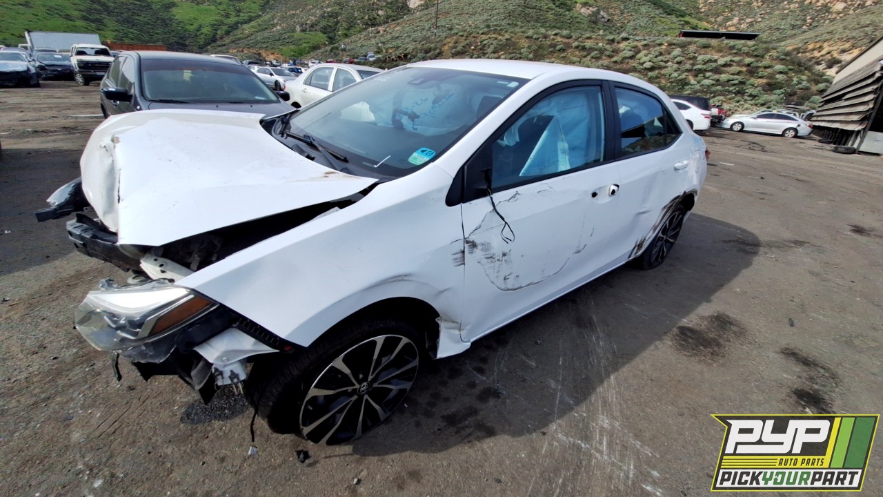 2018 TOYOTA COROLLA available for parts