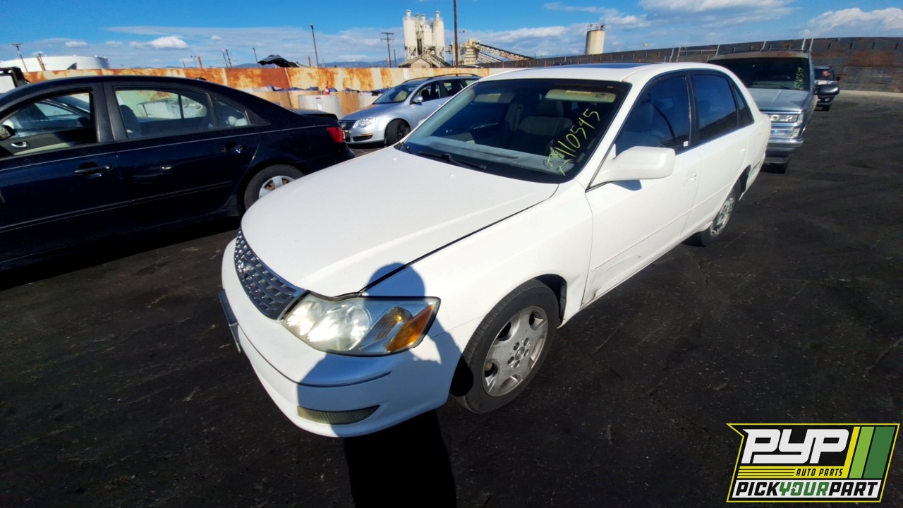 2003 TOYOTA AVALON partes disponibles