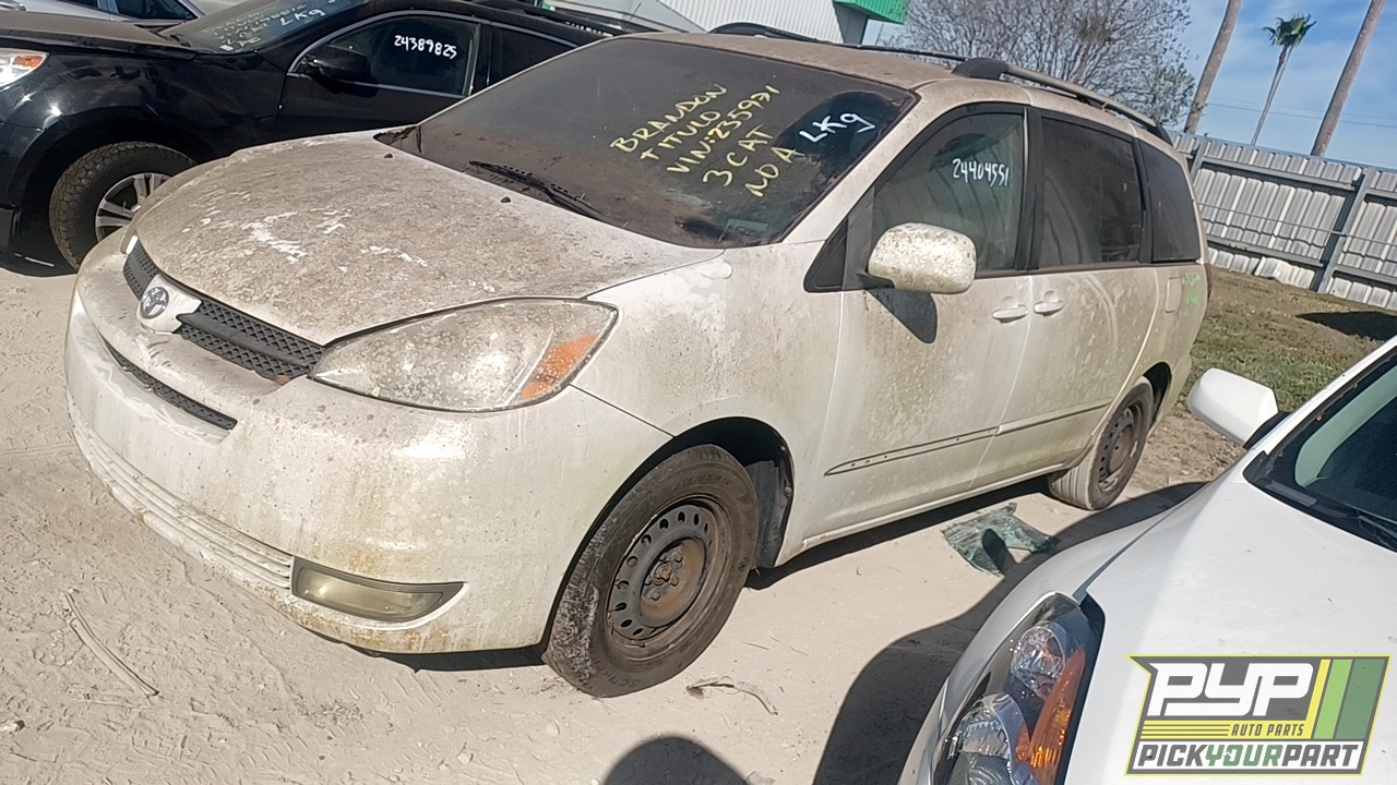 2005 TOYOTA SIENNA partes disponibles