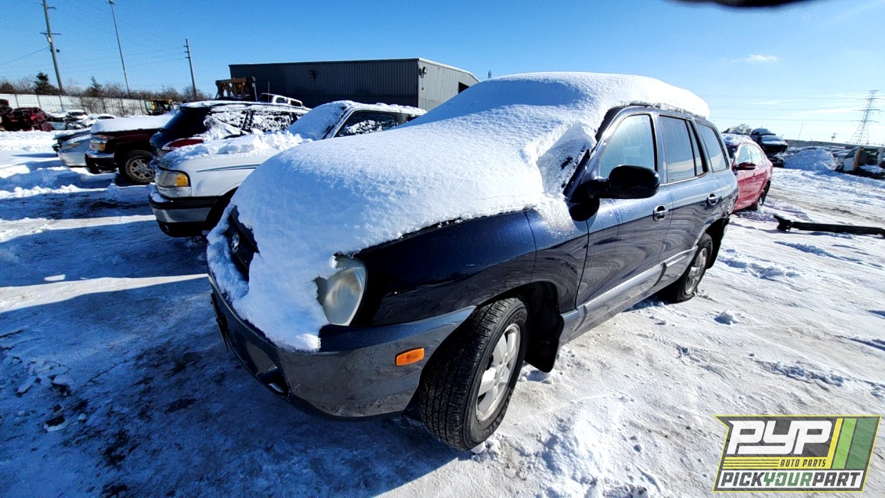 2005 HYUNDAI SANTA FE partes disponibles