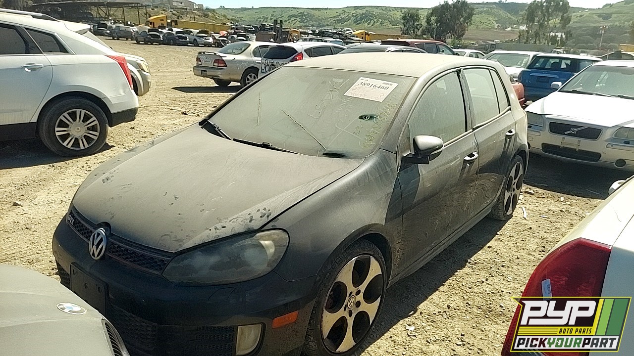 2012 VOLKSWAGEN GTI partes disponibles