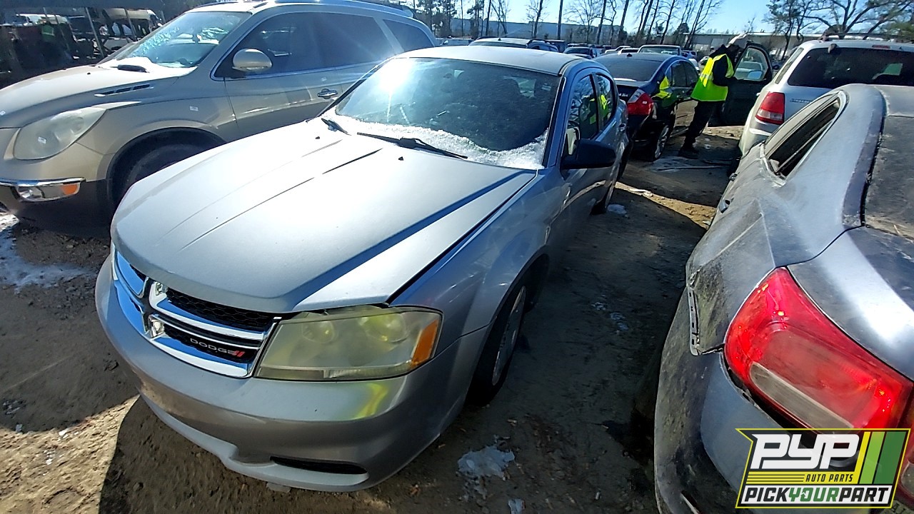 2013 DODGE AVENGER partes disponibles
