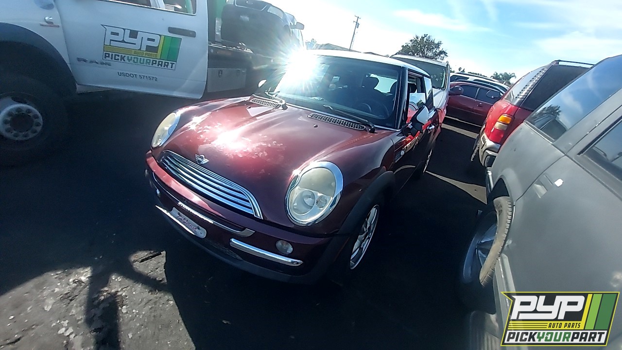 2003 MINI COOPER available for parts