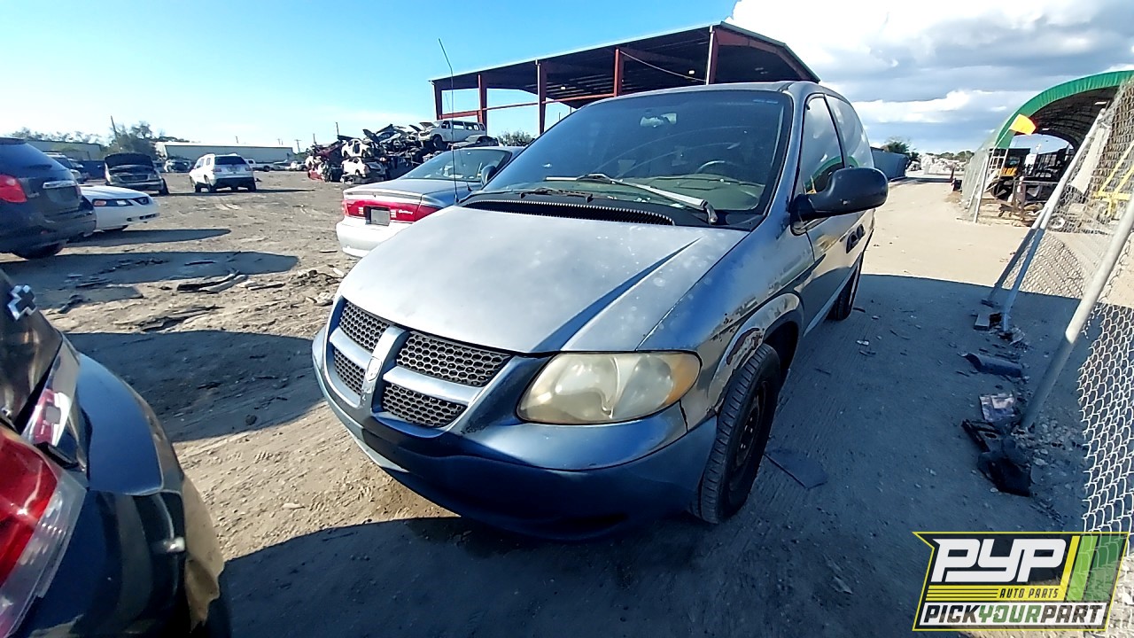 2002 DODGE CARAVAN available for parts