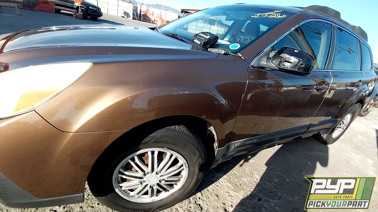 2013 SUBARU OUTBACK partes disponibles