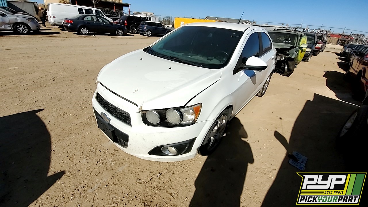 2012 CHEVROLET SONIC available for parts