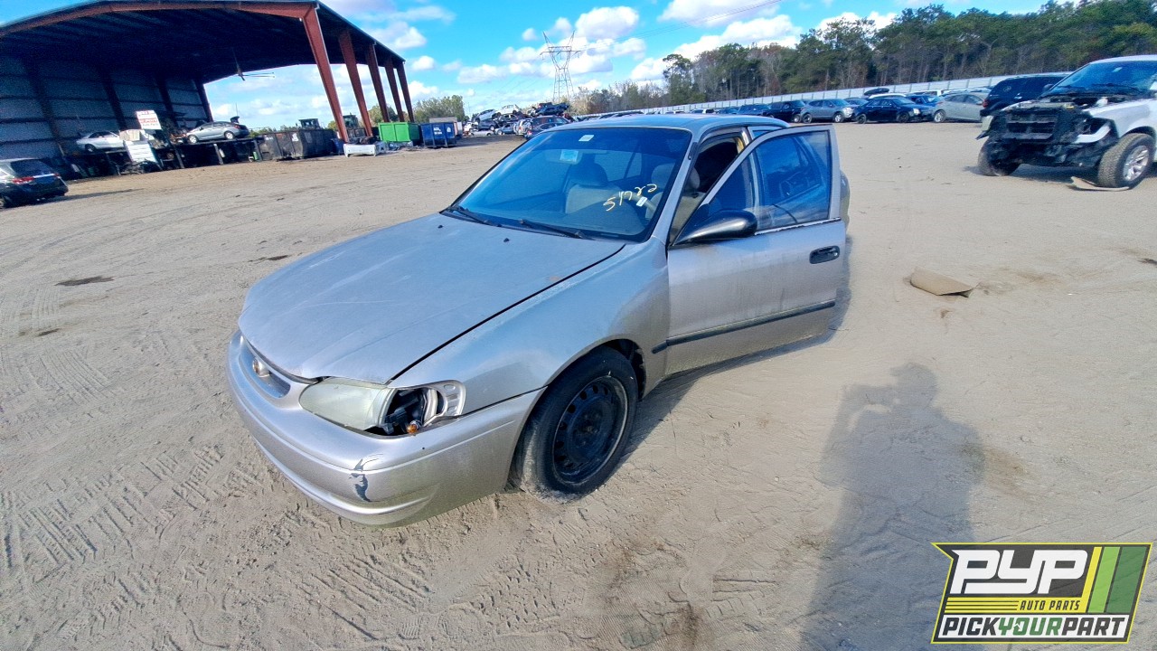 2000 TOYOTA COROLLA available for parts