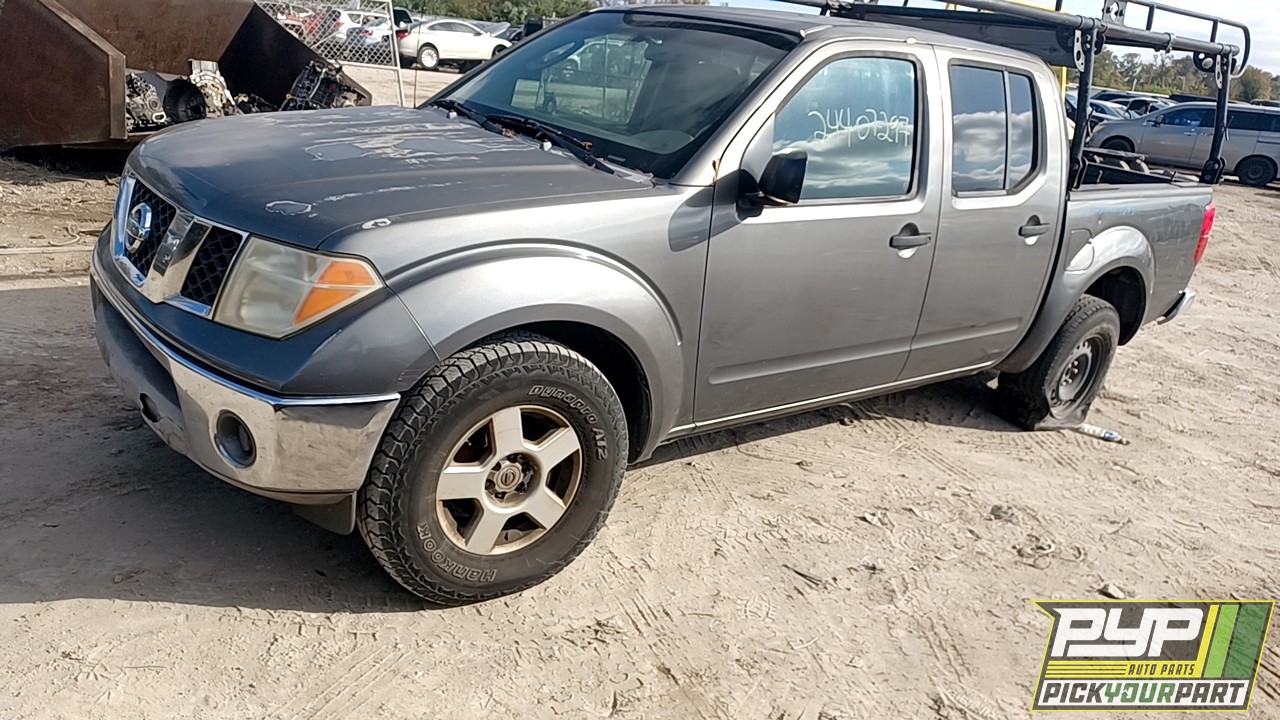 2008 NISSAN FRONTIER partes disponibles