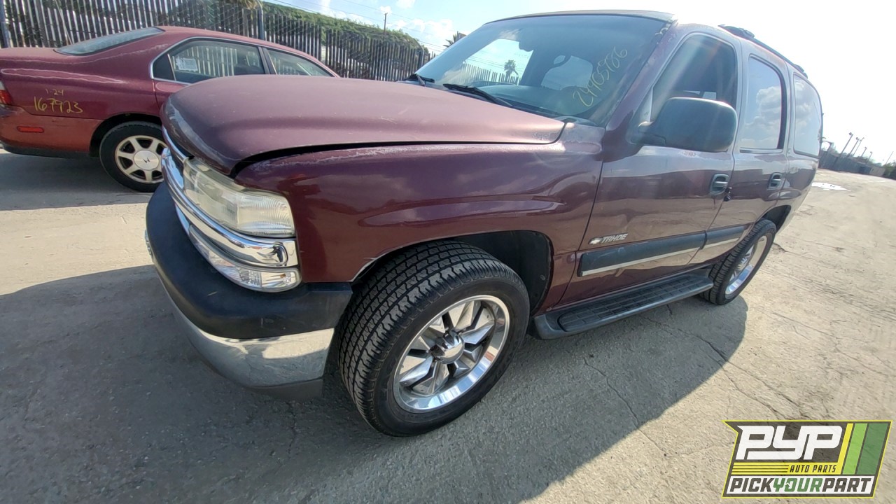 2000 CHEVROLET TAHOE partes disponibles