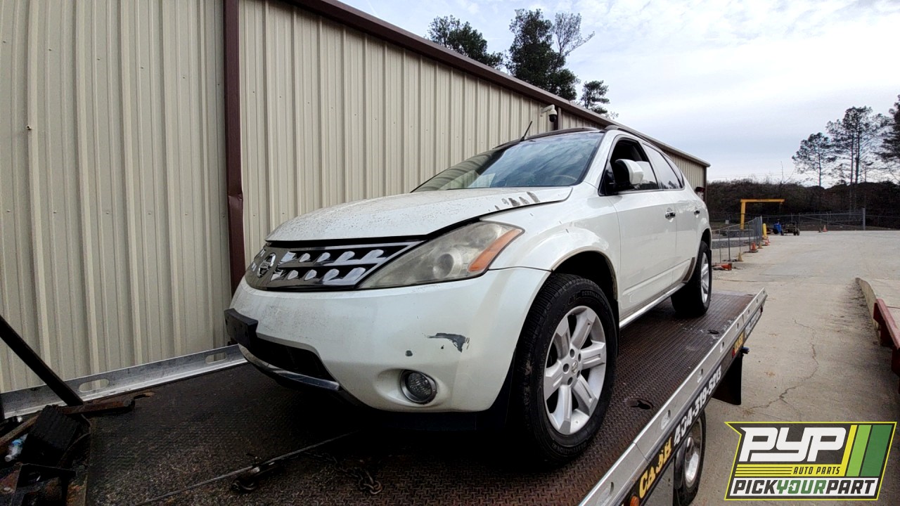 2007 NISSAN MURANO available for parts