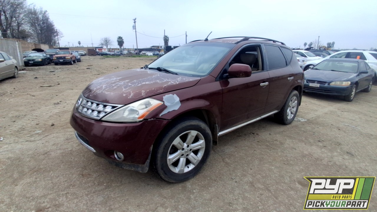 2007 NISSAN MURANO partes disponibles