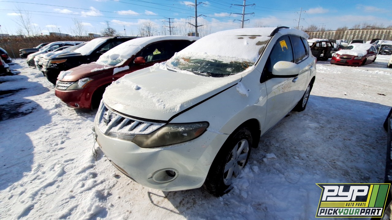 2009 NISSAN MURANO available for parts