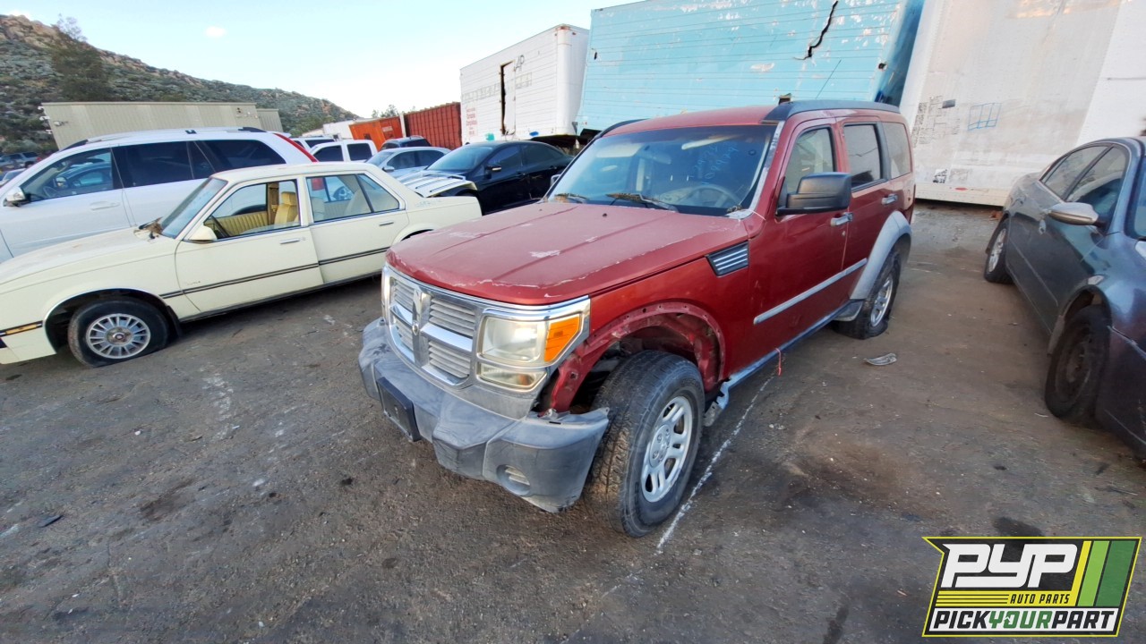 2007 DODGE NITRO partes disponibles