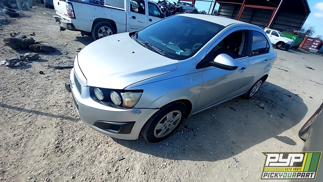 2013 CHEVROLET SONIC partes disponibles