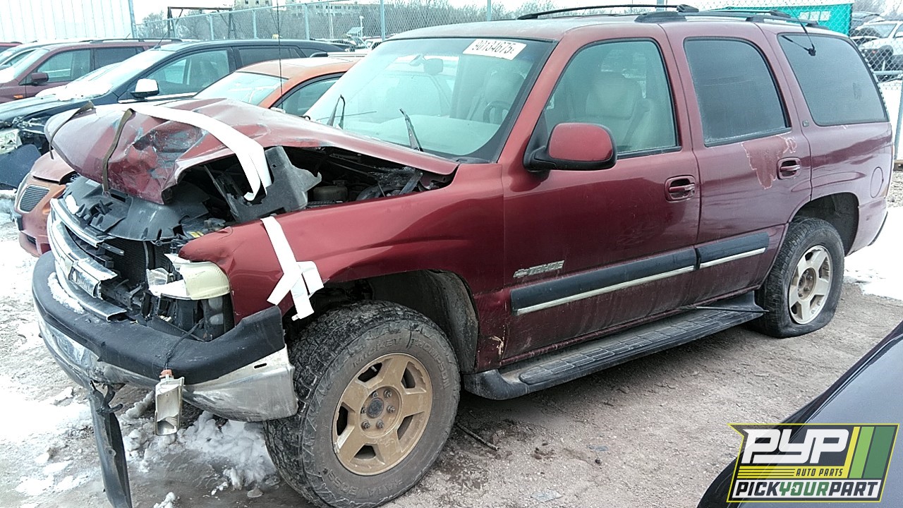 2001 CHEVROLET TAHOE available for parts