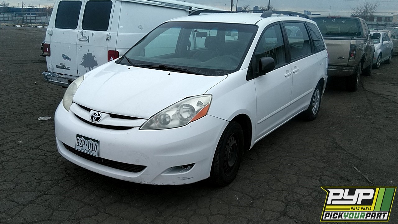 2007 TOYOTA SIENNA partes disponibles