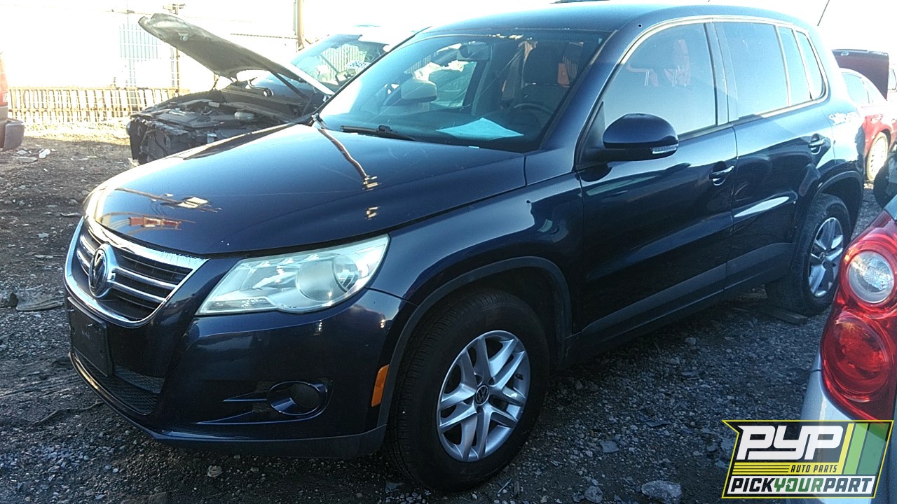 2011 VOLKSWAGEN TIGUAN partes disponibles