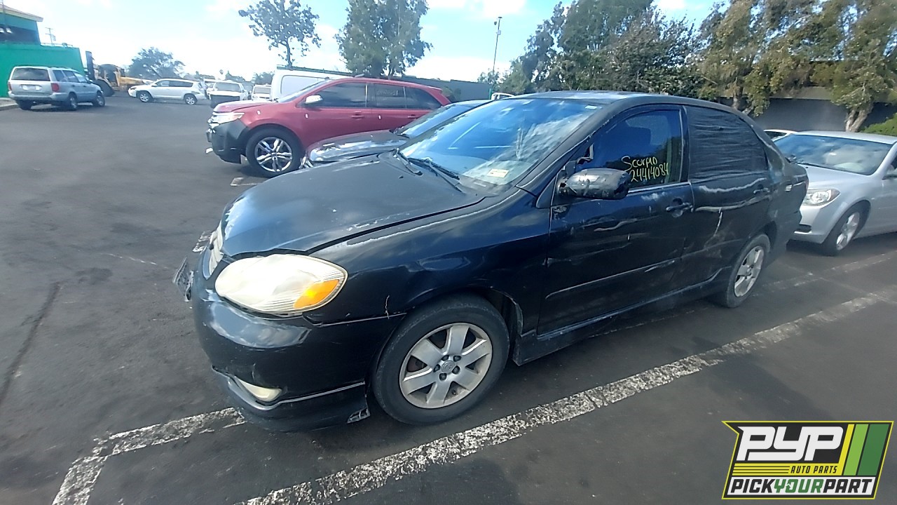 2003 TOYOTA COROLLA partes disponibles