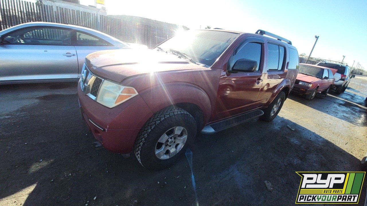 2005 NISSAN PATHFINDER partes disponibles