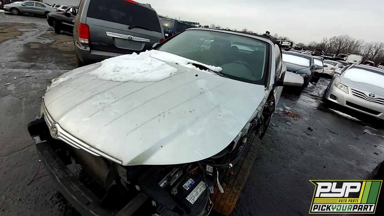 2008 CHRYSLER SEBRING partes disponibles