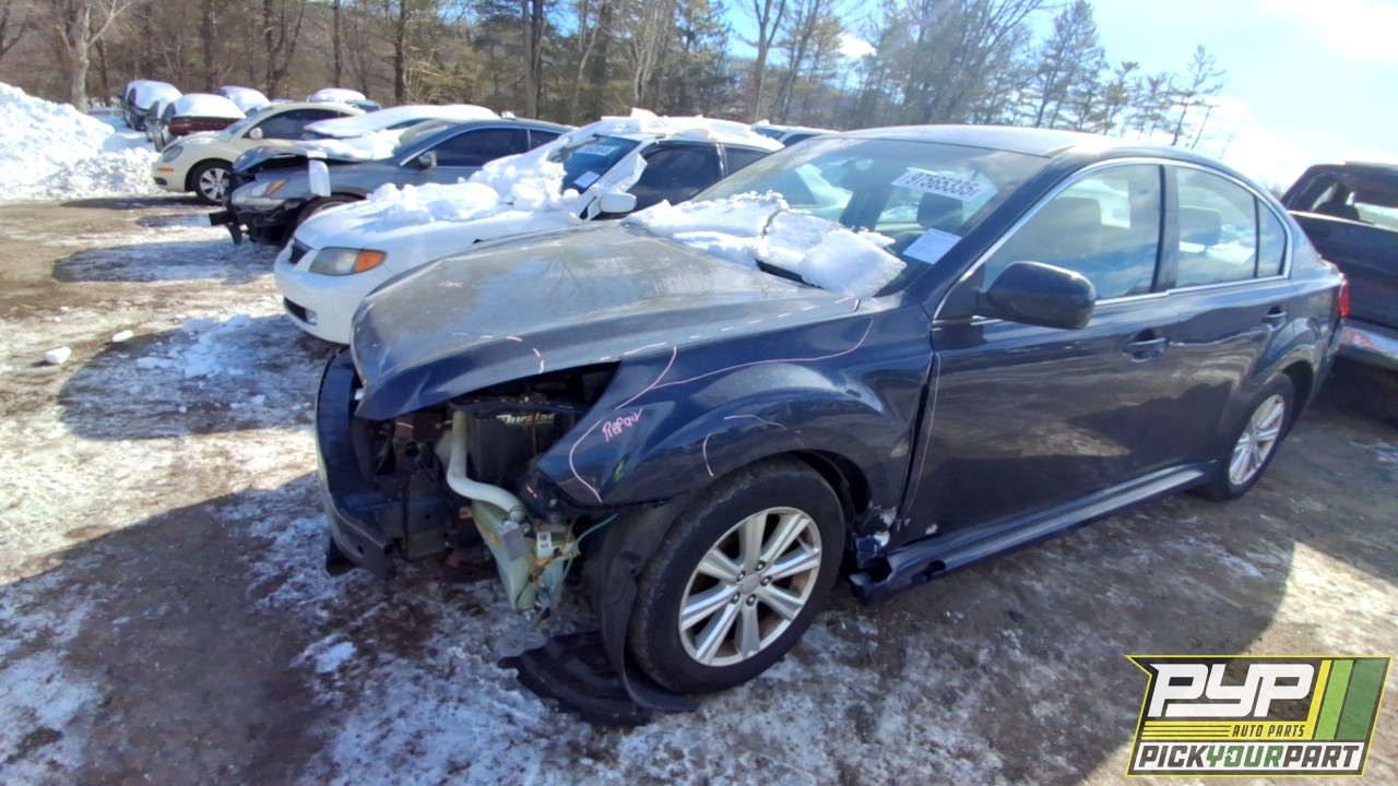 2012 SUBARU LEGACY partes disponibles
