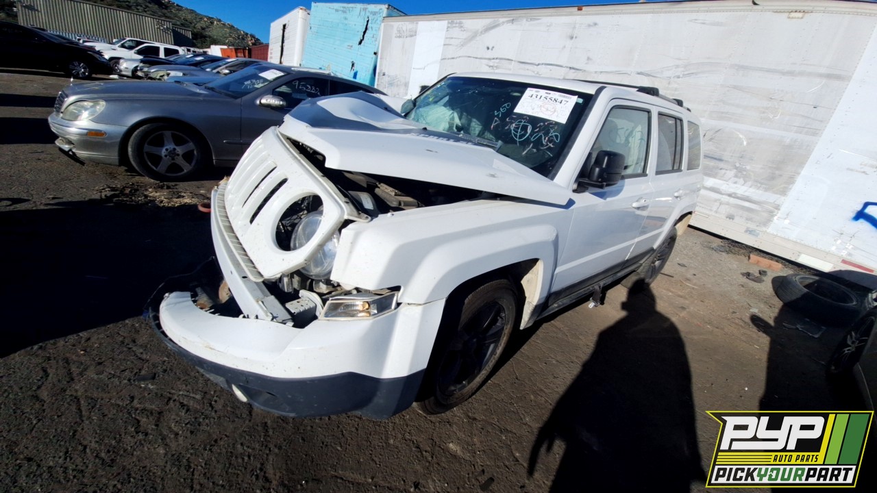 2016 JEEP PATRIOT available for parts