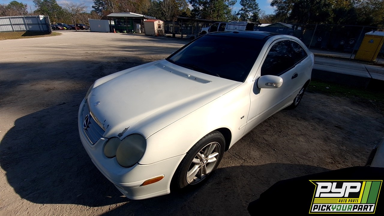 2003 MERCEDES-BENZ C230 available for parts