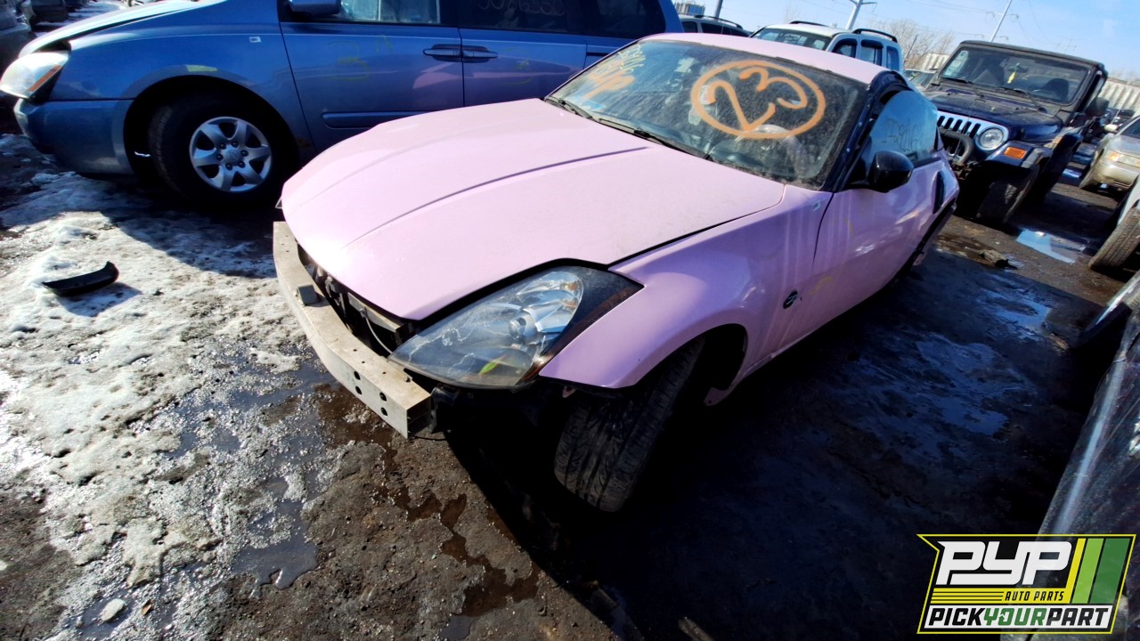 2003 NISSAN 350Z partes disponibles