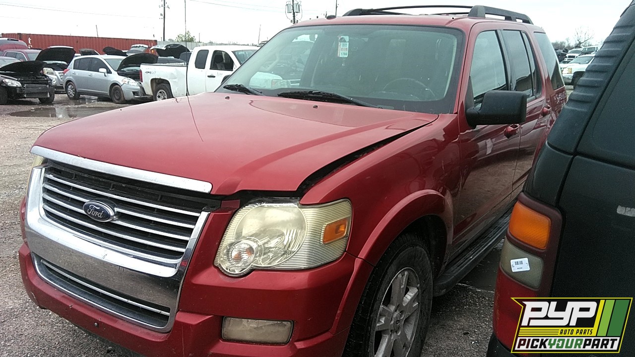2010 FORD EXPLORER partes disponibles