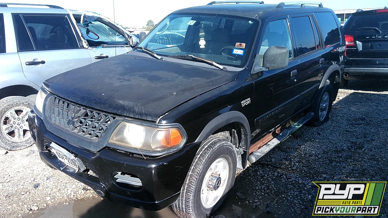 2002 MITSUBISHI MONTERO SPORT available for parts