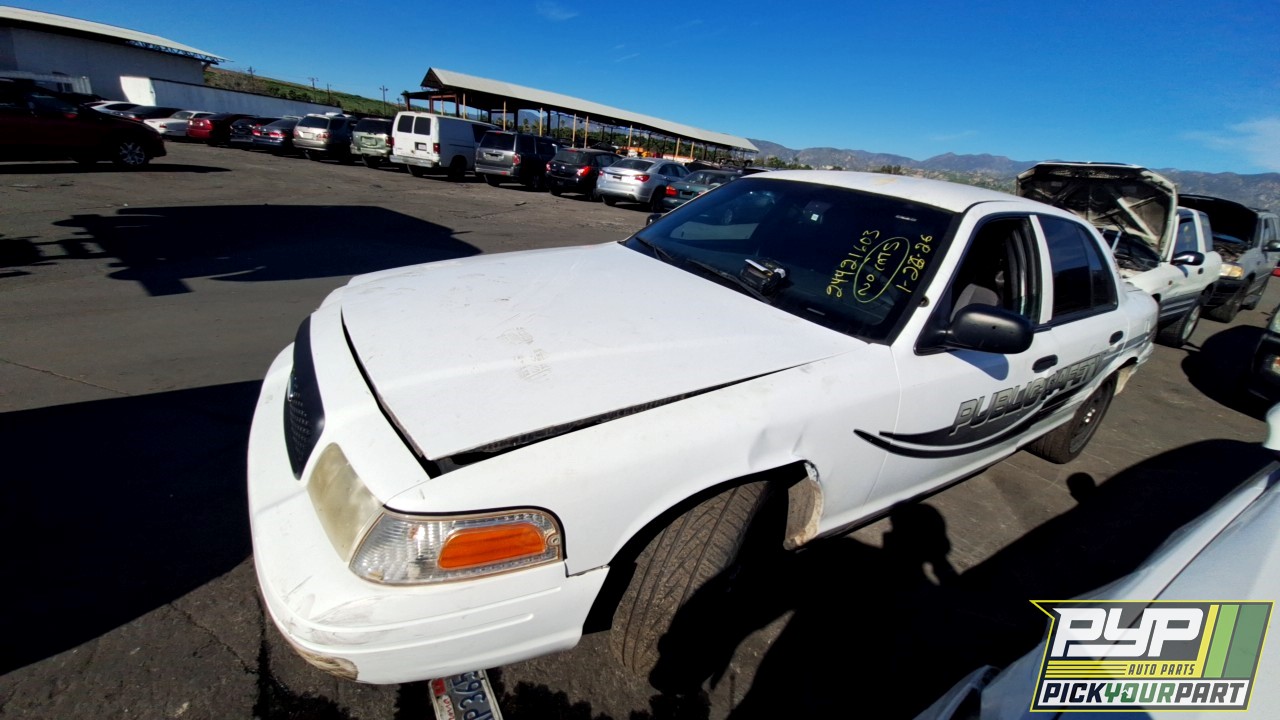 2011 FORD CROWN VICTORIA partes disponibles