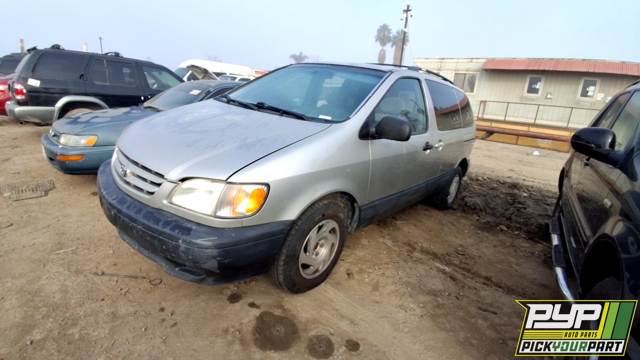 2001 TOYOTA SIENNA partes disponibles