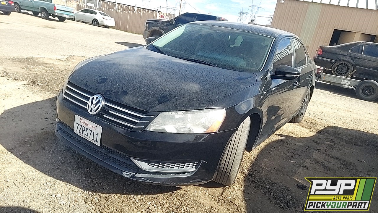 2012 VOLKSWAGEN PASSAT available for parts