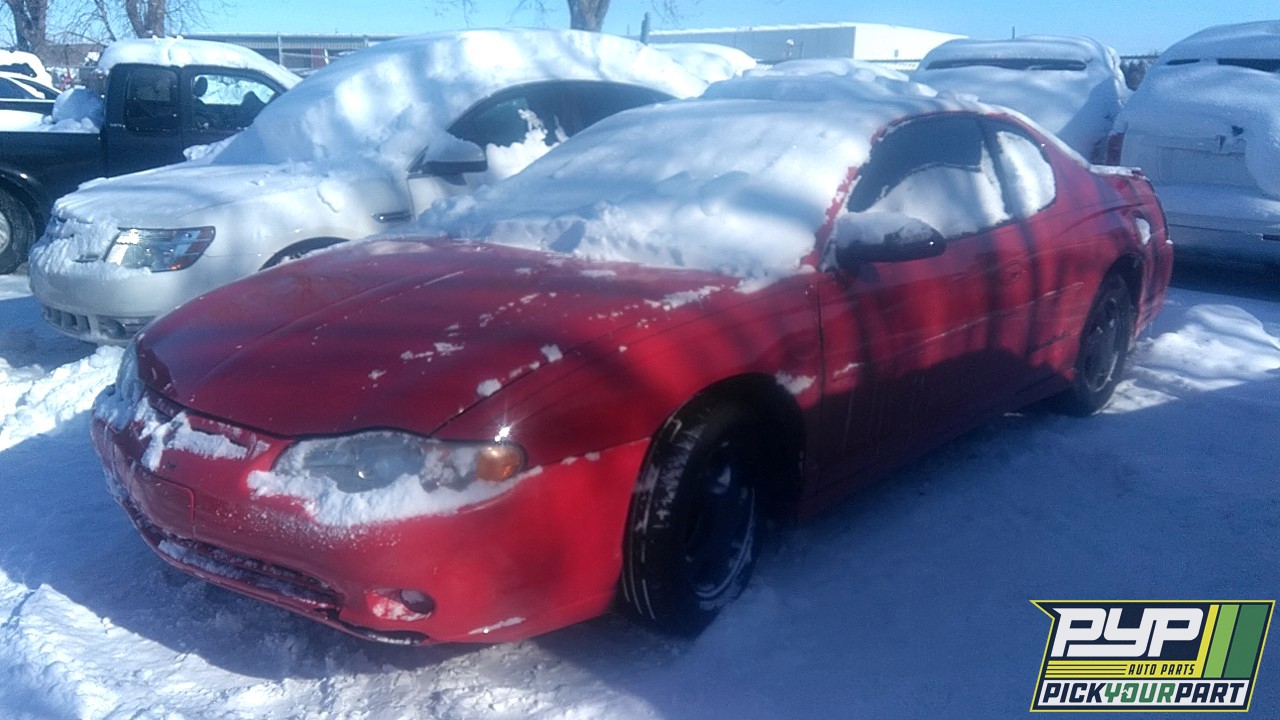 2004 CHEVROLET MONTE CARLO available for parts