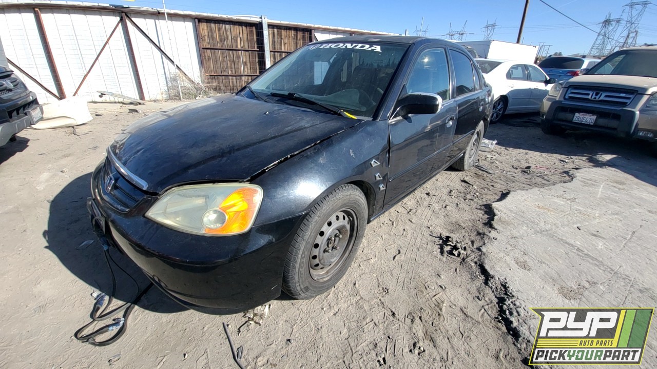2002 HONDA CIVIC available for parts