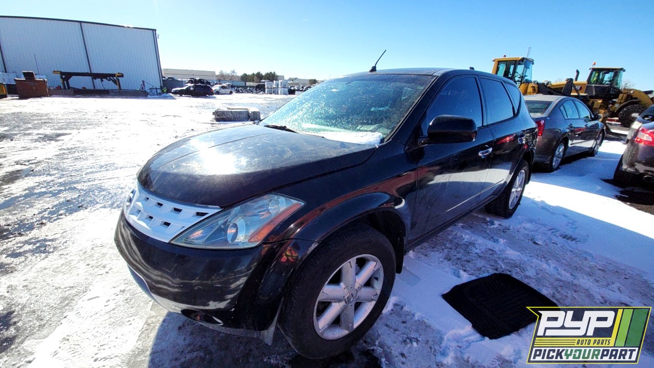 2004 NISSAN MURANO partes disponibles