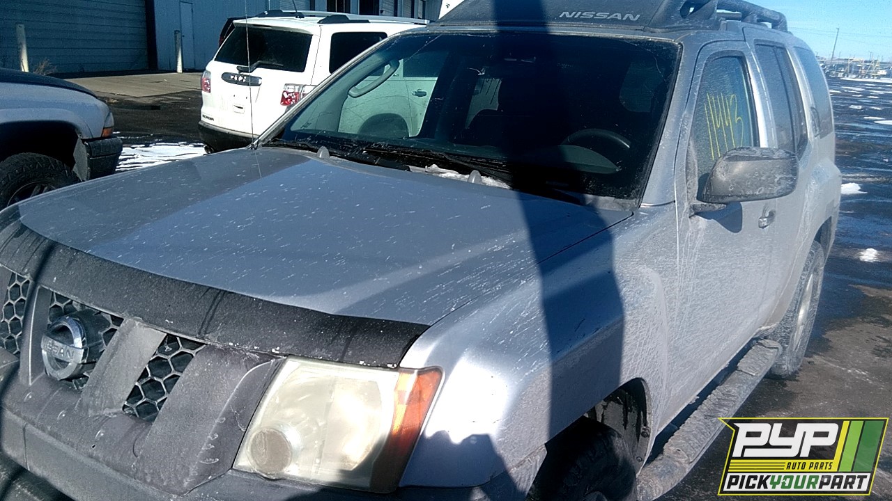 2005 NISSAN XTERRA partes disponibles