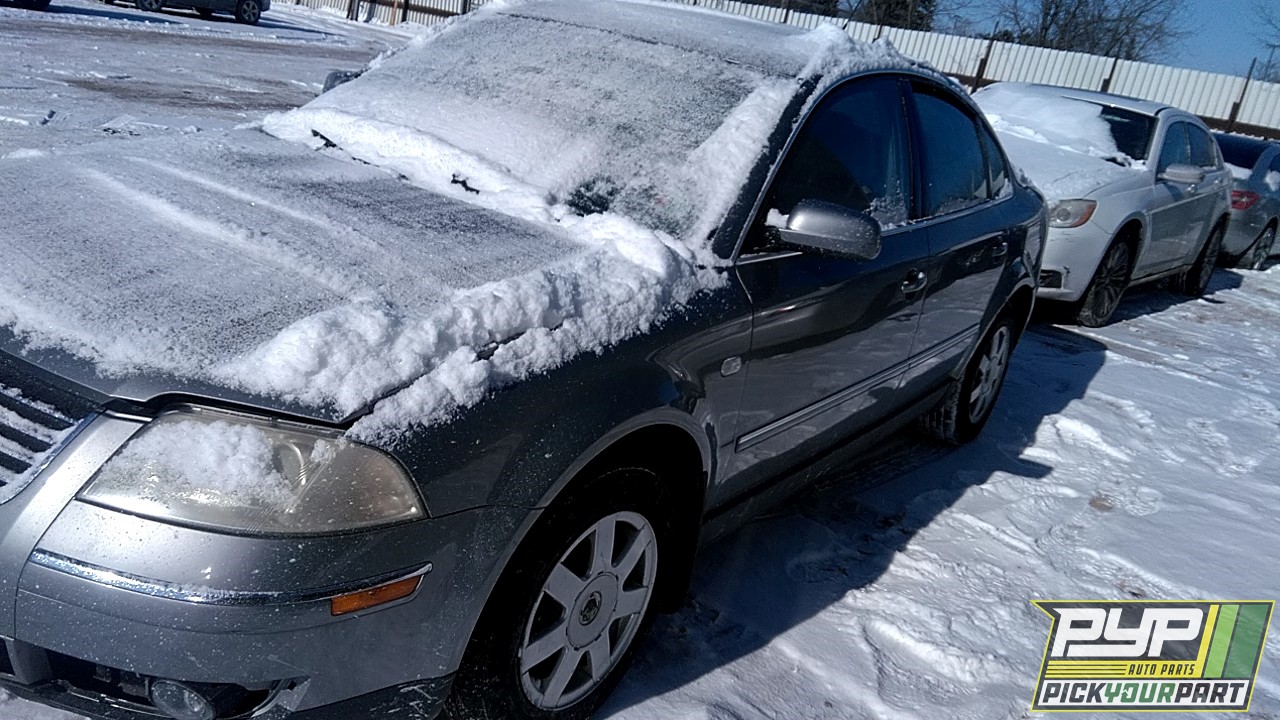 2002 VOLKSWAGEN PASSAT partes disponibles