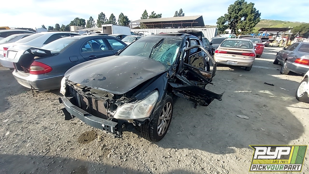 2009 INFINITI G37 partes disponibles